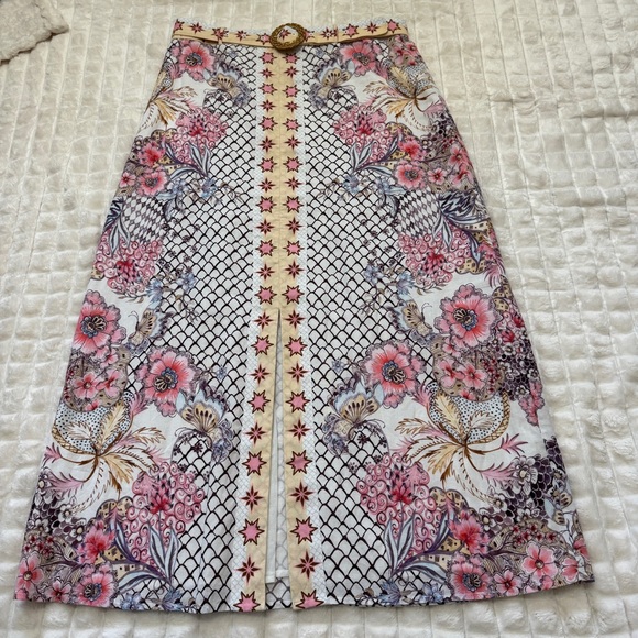 Anna Cate Large Portia Stargaze Maxi Skirt ~ Tuckernuck Floral Whimsical Boho - Picture 3 of 9